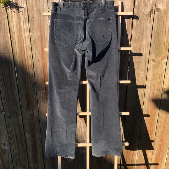 AX Men’s Blue Velvet Fine Corduroy Jeans Size 33x34 Long - Picture 5 of 7